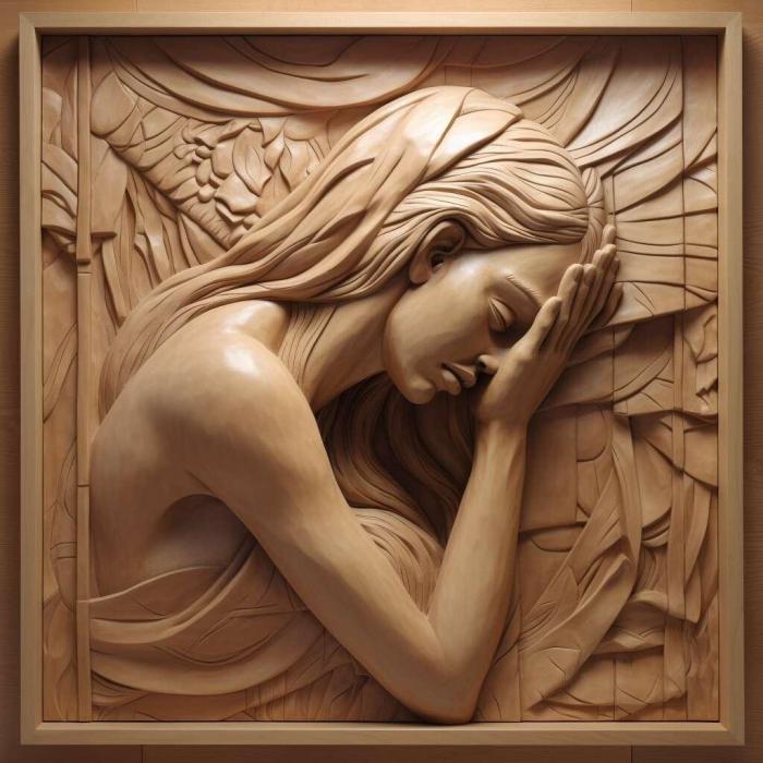 نموذج ثلاثي الأبعاد لآلة CNC 3D Art 